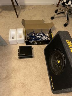 Speaker & Amplifier for car bundle