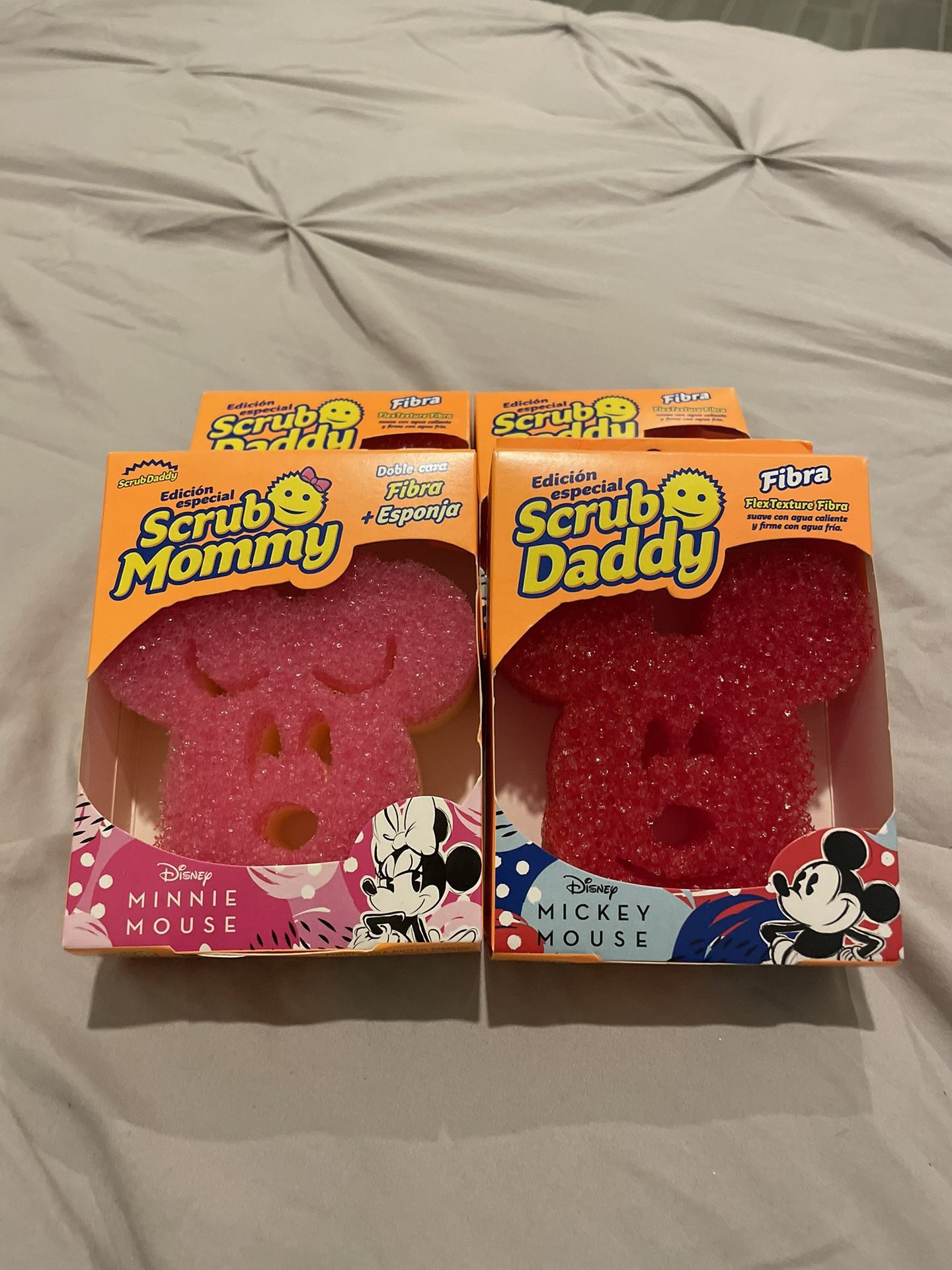 Limited Scrub Daddy Mickey And Minnie Sponges