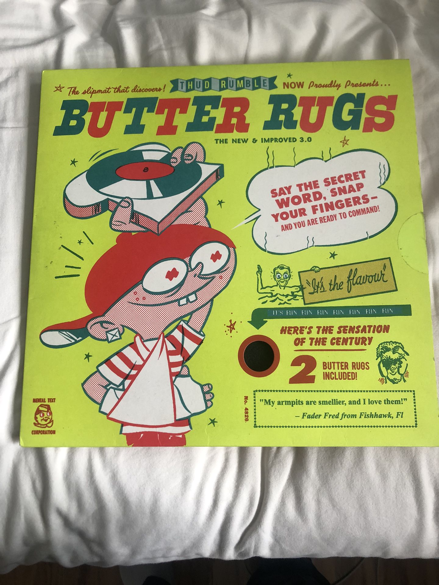 Butter Rugs (1 Pair) 