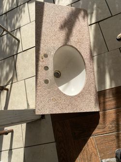 Vanity top use $75