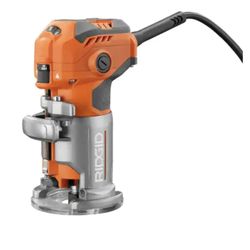 RIDGID 5.5 Amp Compact Fixed-Base Corded Router