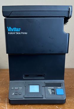 Vintage Vivitar Instant 35mm Slide Compact Portable Photo Printer