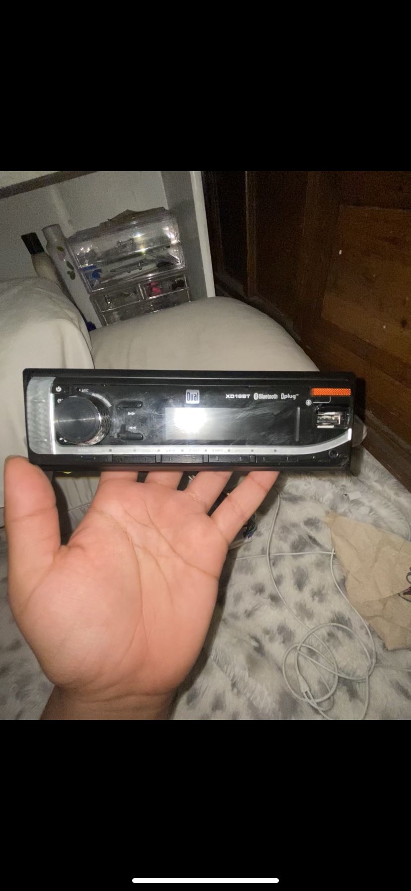 Dual Xd18bt Am/fm Digital Bluetooth Car Stereo