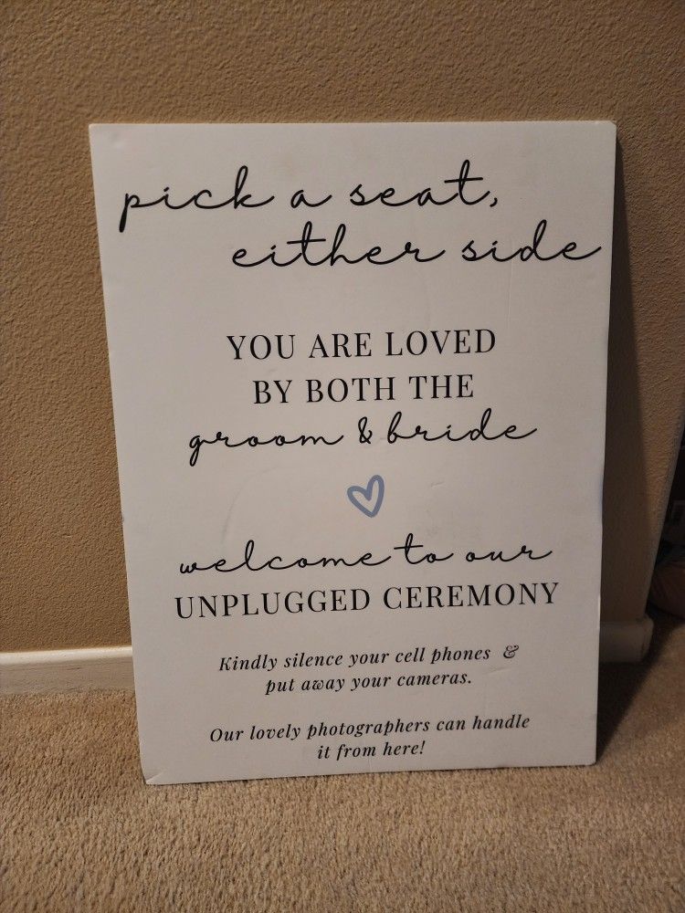Wedding Signs