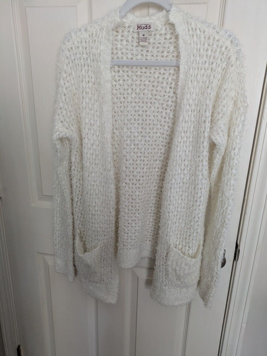 Mudd Size Medium Open Front Cardigan Sweater