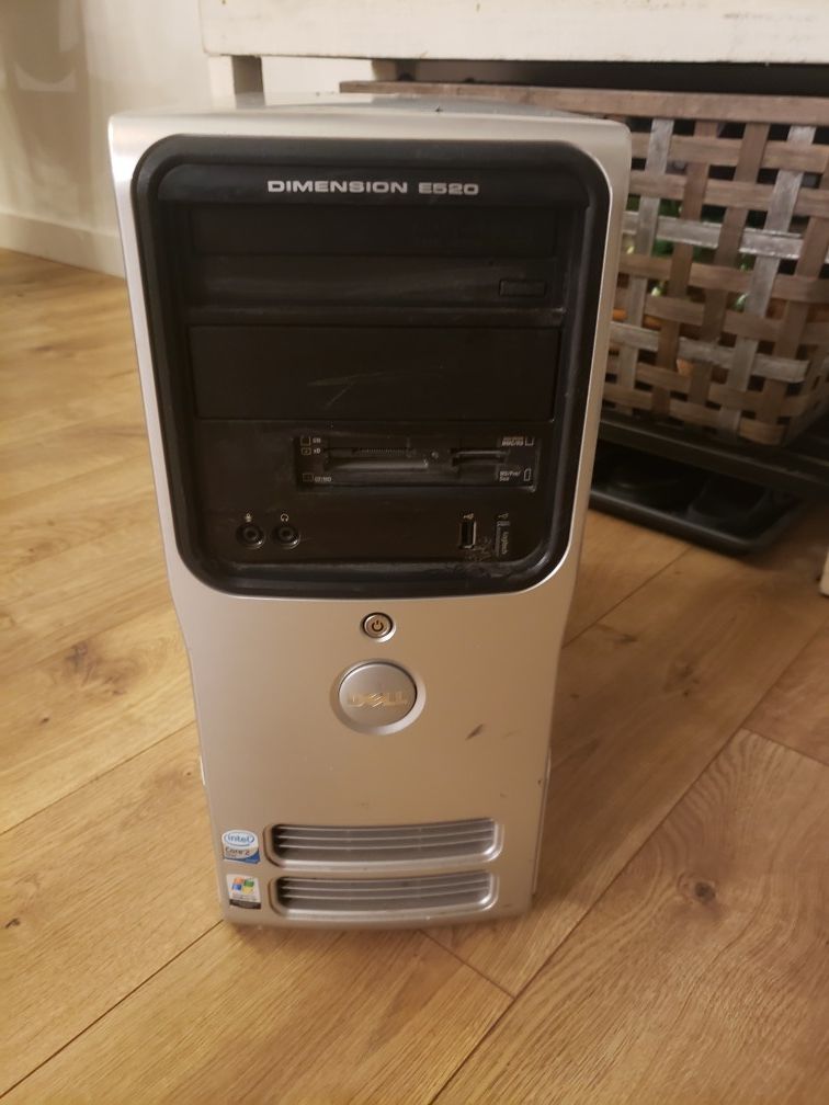 Dell computer tower intel duo core 2 e520 windows