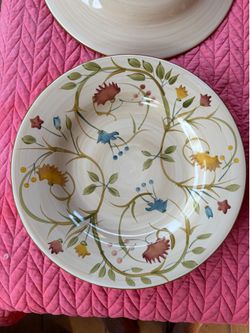 Home American Simplicity Stoneware Dinner Plates