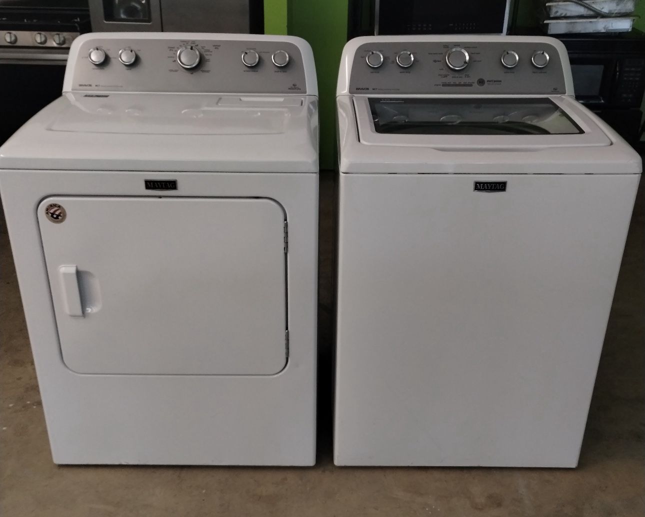 Maytag Large Capacity Washer And Dryer