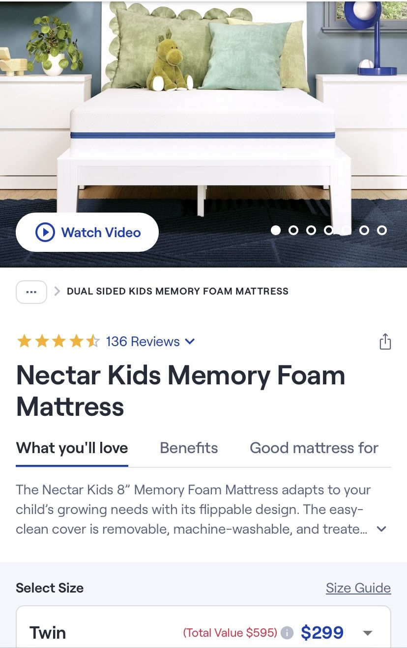 Brand new Memory Foam Mattress