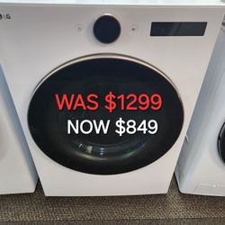 7.4 Cu. Ft. Vented Stackable Smart Electric Dryer In White With Turbo Steam