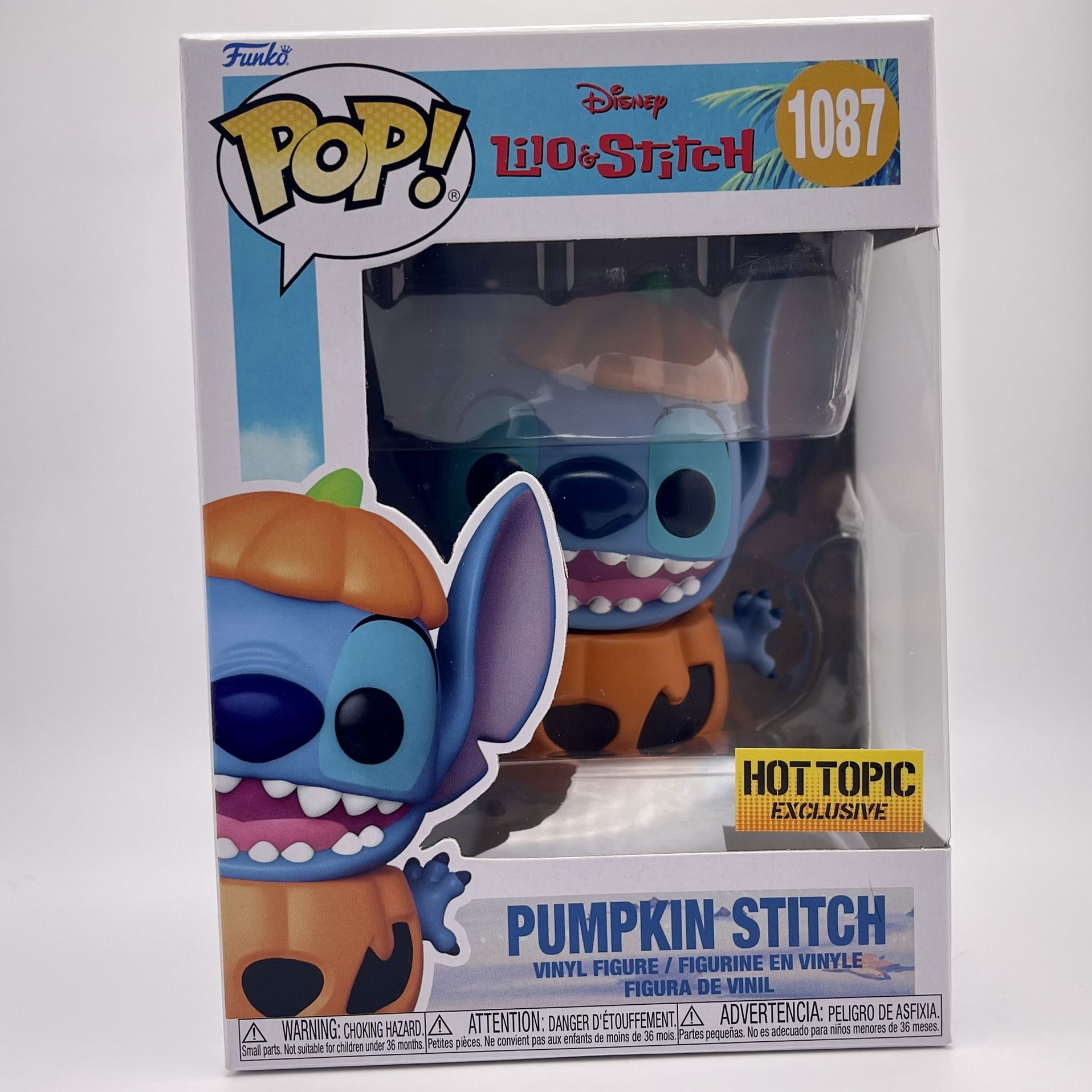 Disney Lilo & Stitch Pumpkin Stitch Funko POP! 1087