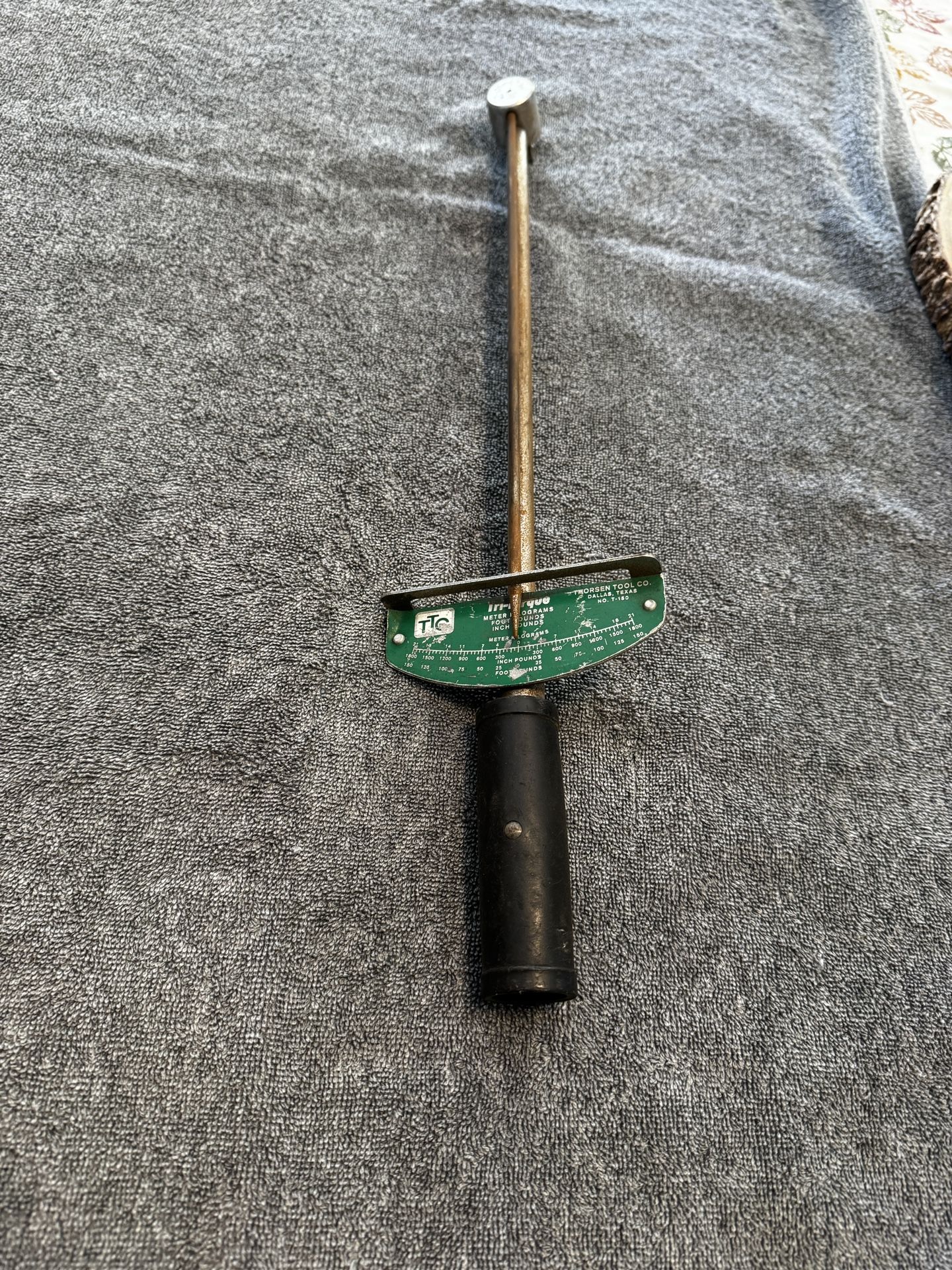 Beam Style Torque Wrench Half Inch Drive