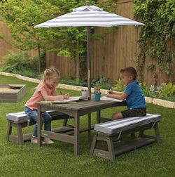 Outdoor Table & Bench Kidkraft  (NEW)