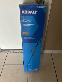 Kobalt 24V Max Brushless Multi-Head String Trimmer Kit