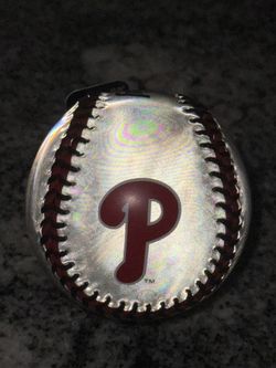 Rare Holographic Philadelphia Phillies Official MLB Franklin Baseball - Keepsake