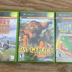 Secret Weapons Over Normandy,Cabela's Dangerous Hunts & Pinball Hall of Fame