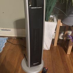 Lasko 29" 1500W Electric Digital Ceramic Tower Space Heater with Remote