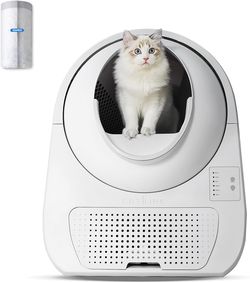 🐱 CATLINK Self-Cleaning Automatic Cat Litter Box – No WiFi Needed! ✨ Features: ✅ [Self-Cleaning Function] Automatically sifts waste from clean litter