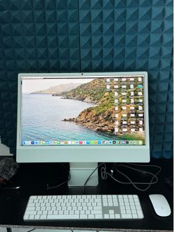 iMac 24” 2024 M4 + Touch ID keyboard – 16GB / 256GB – Almost New