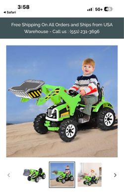 Kids electric tractor