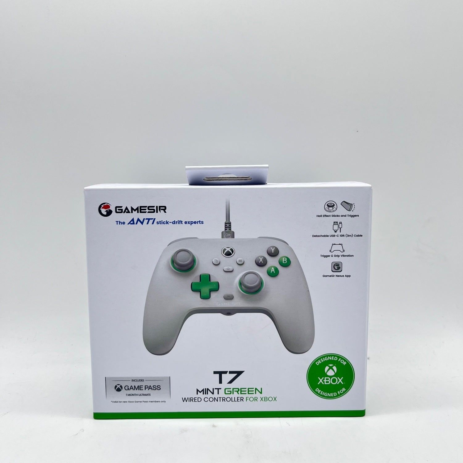 New Microsoft Gamesir T7 White/Green