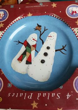 Snowman Dinnerware