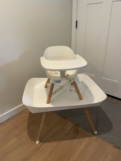 Lalo high chair with catchy