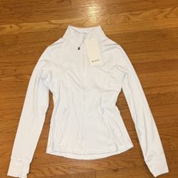 White Lululemon Define Jacket