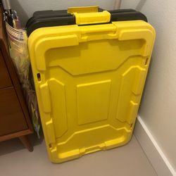 Free sturdy bins with lids
