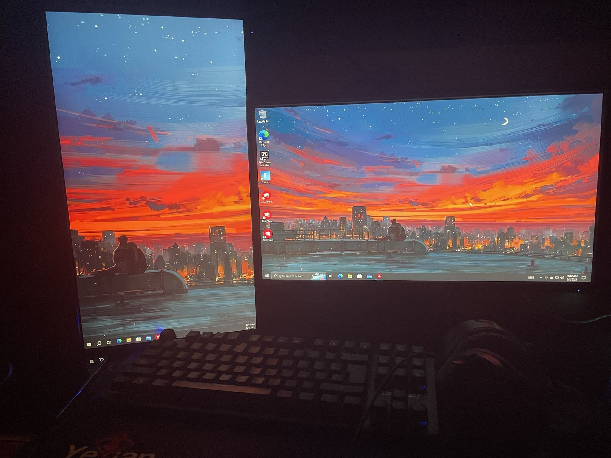 2x Sceptre Gaming Monitors