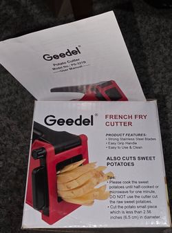 French fry potato cutter