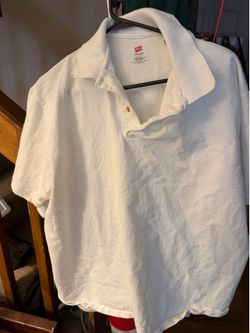 White polo shirts