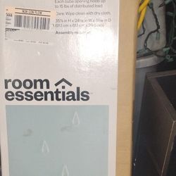 New Black Wood  6 Cube Organizer