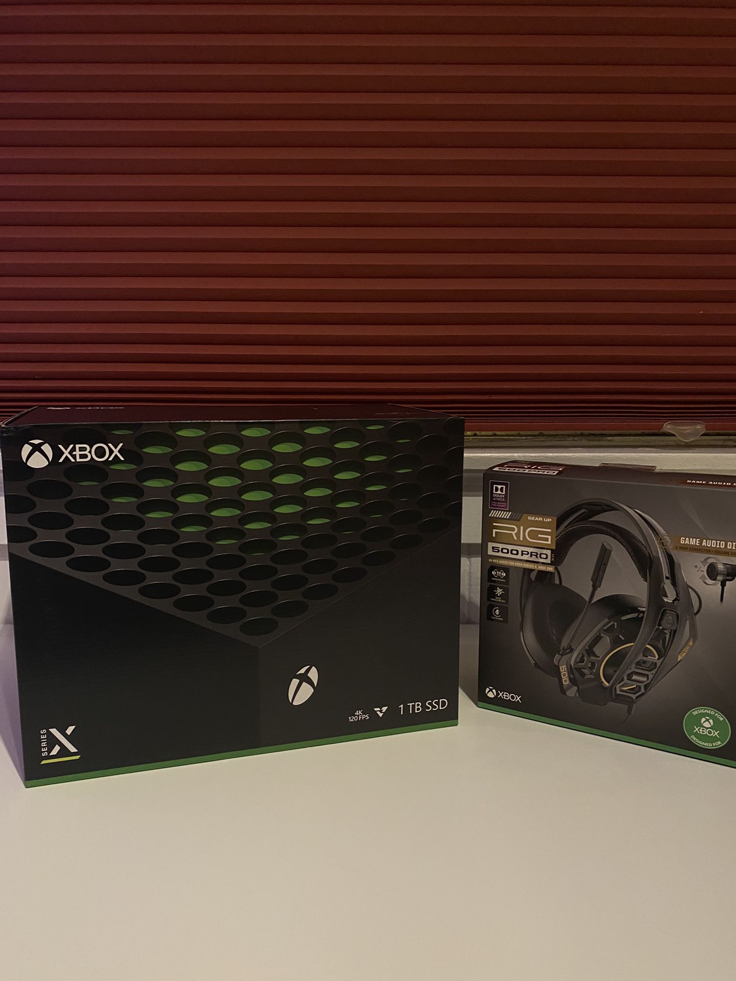 Xbox Series X Bundle w/ Rig 500 Pro Hx Headphones *IN HAND* LOCAL PICKUP OR DELIVERY*
