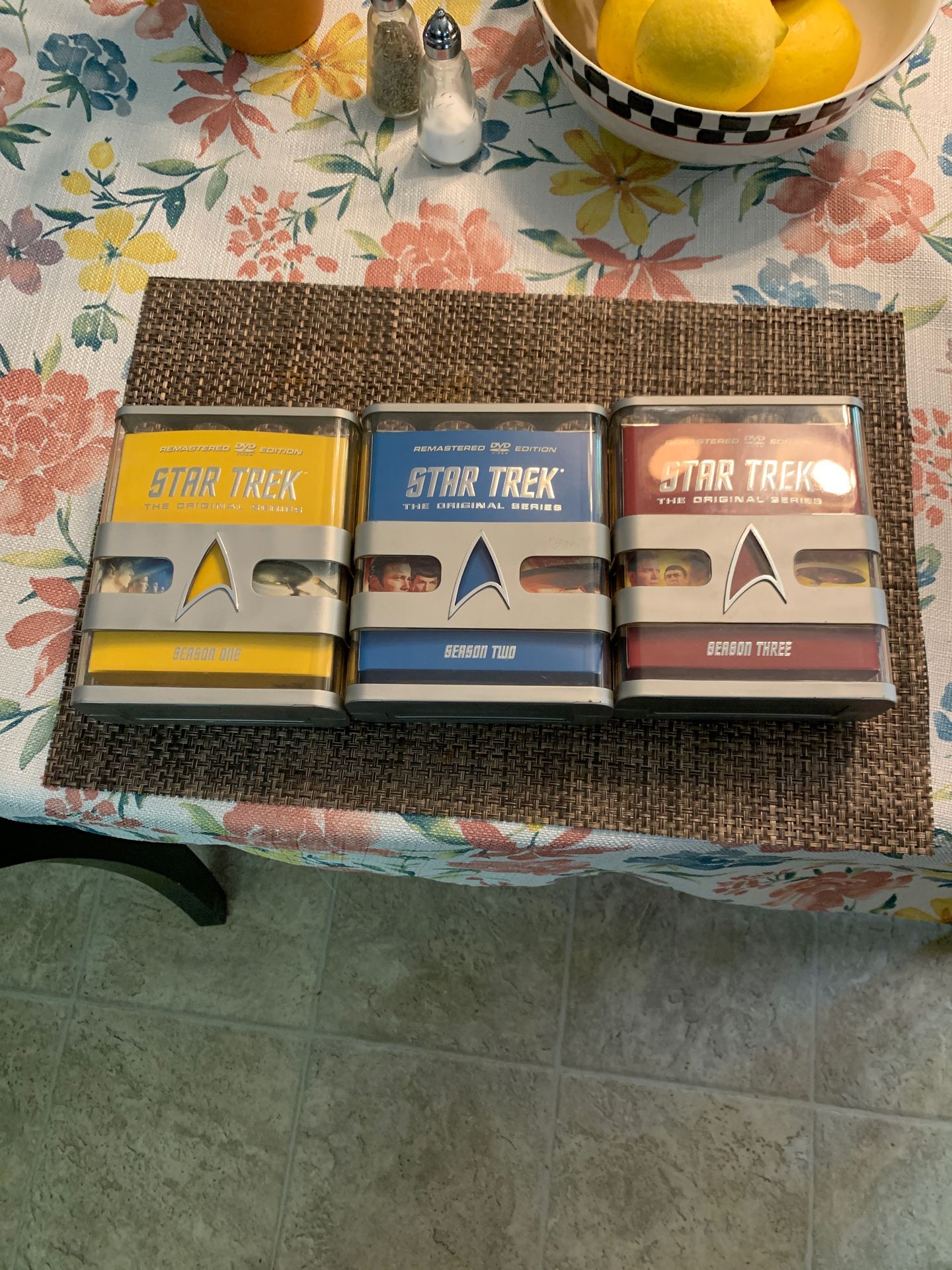 Star Trek seasons 1-3 DVD