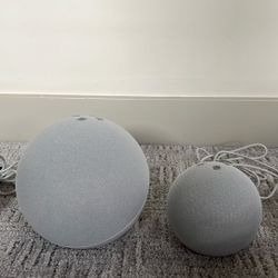 Amazon Echo + Echo Dot Bundle - Good Condition