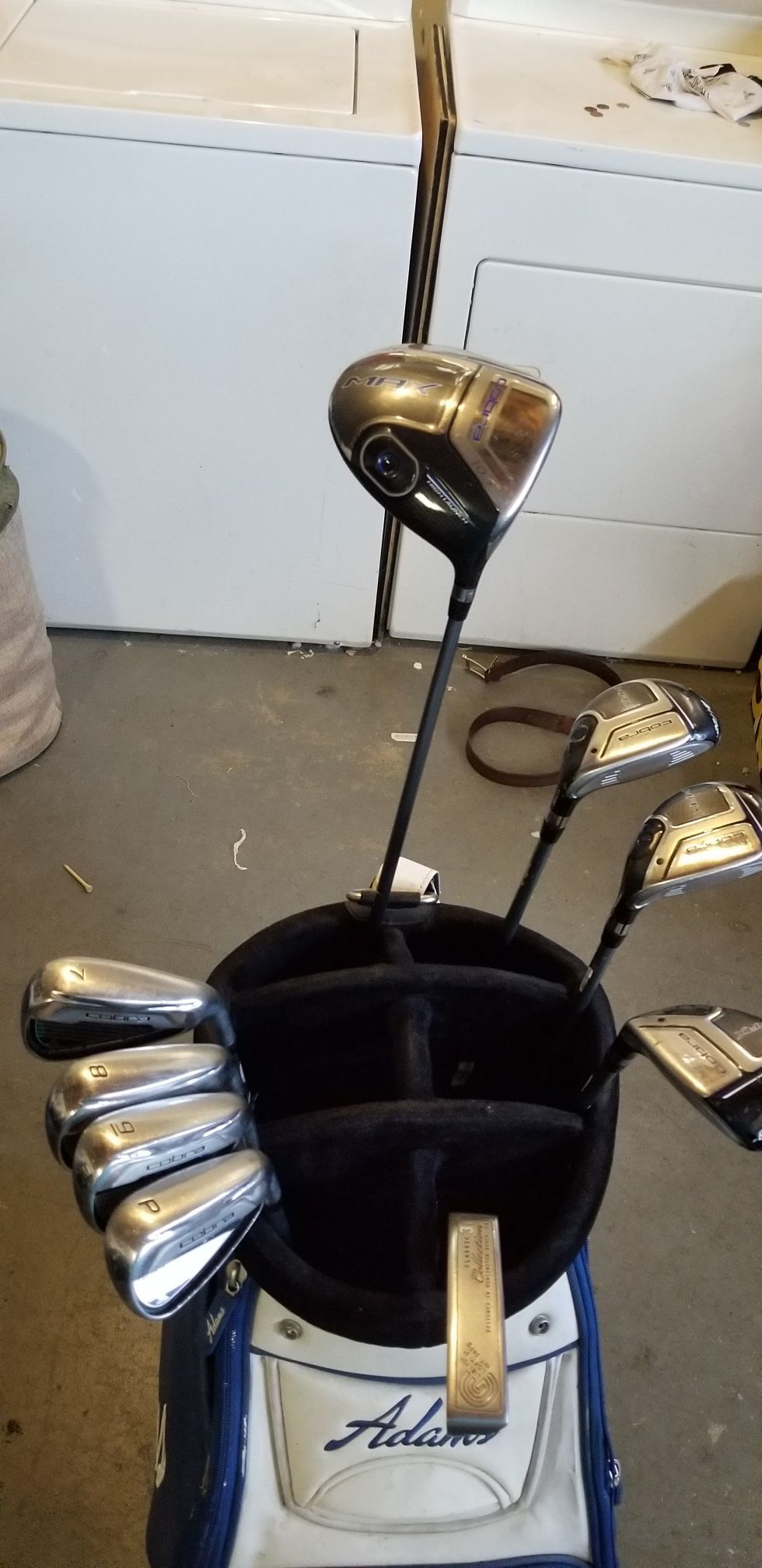 Complete golf set drive,hybrids irons, putter bag