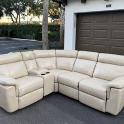 🛋️ Couch/Sofa Sectional - Recliners - Cream - Delivery Available 🚛