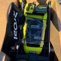 RYOBI 40V HP Brushless 20 in. Cordless Battery Walk Behind Push Mower with 6.0 Ah Battery and Charger