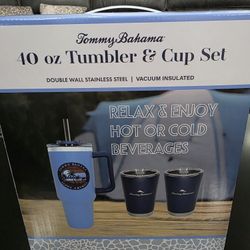 New Tommy Bahama Thumbler Set
