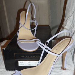 Sleek, Strappy, High-heeled Sandals - Sz 11m
