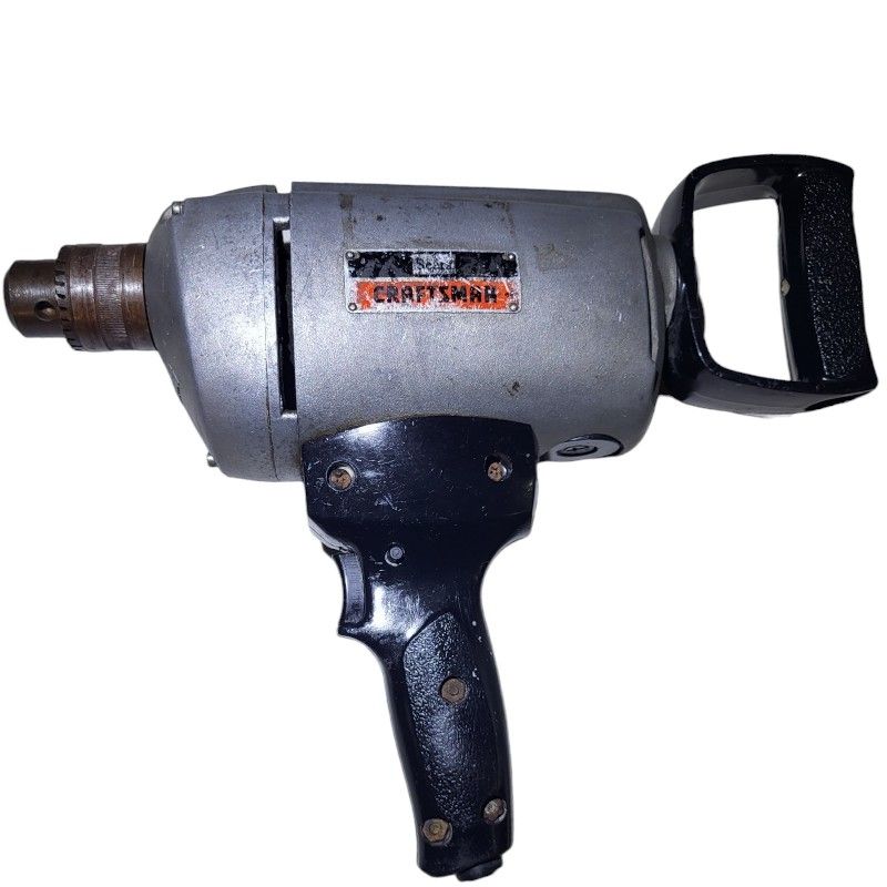Vintage Sears CRAFTSMAN Commercial Model 315.11491 - 1/2" Electric Drill Tested