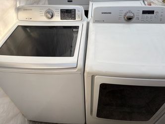 Samsung HE Washer Dryer gas Set