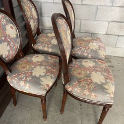 4 Dining Room Chairs - $30