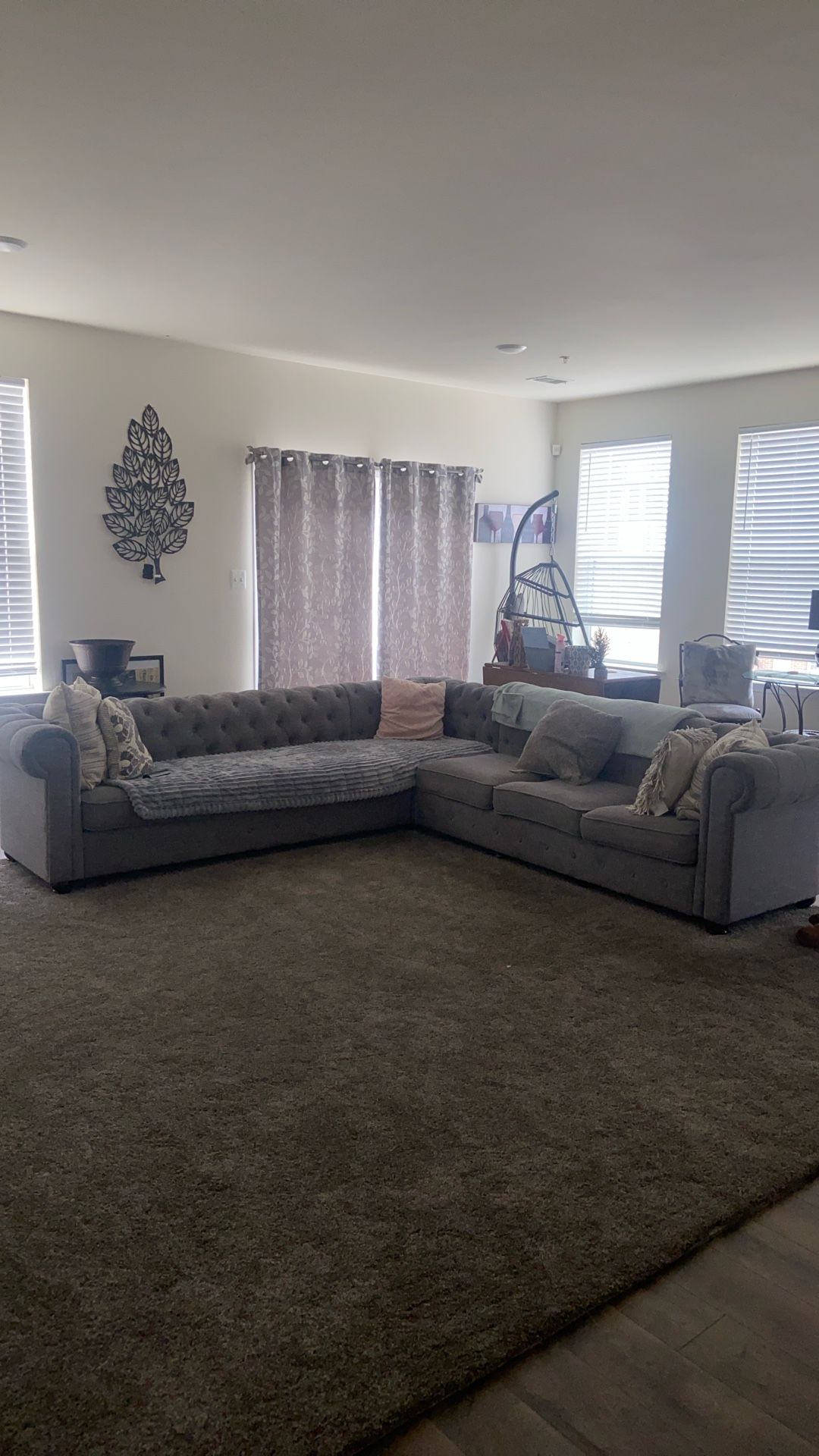 Huge Grey Sofa Sectional