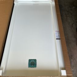 Brand New Shower Pan Left Hand Drain 