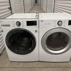 LG Washer And Electric Dryer