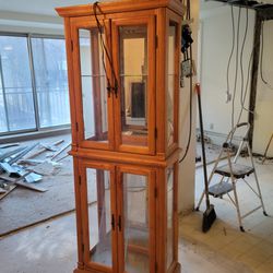 Wood Mirror Cabinet 