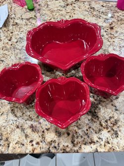 Princess House - Red Ceramic Heart