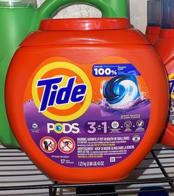 Tide 57pods or gain 42 pods
